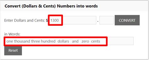 how to write usd currency in words|Number to Word Converter .